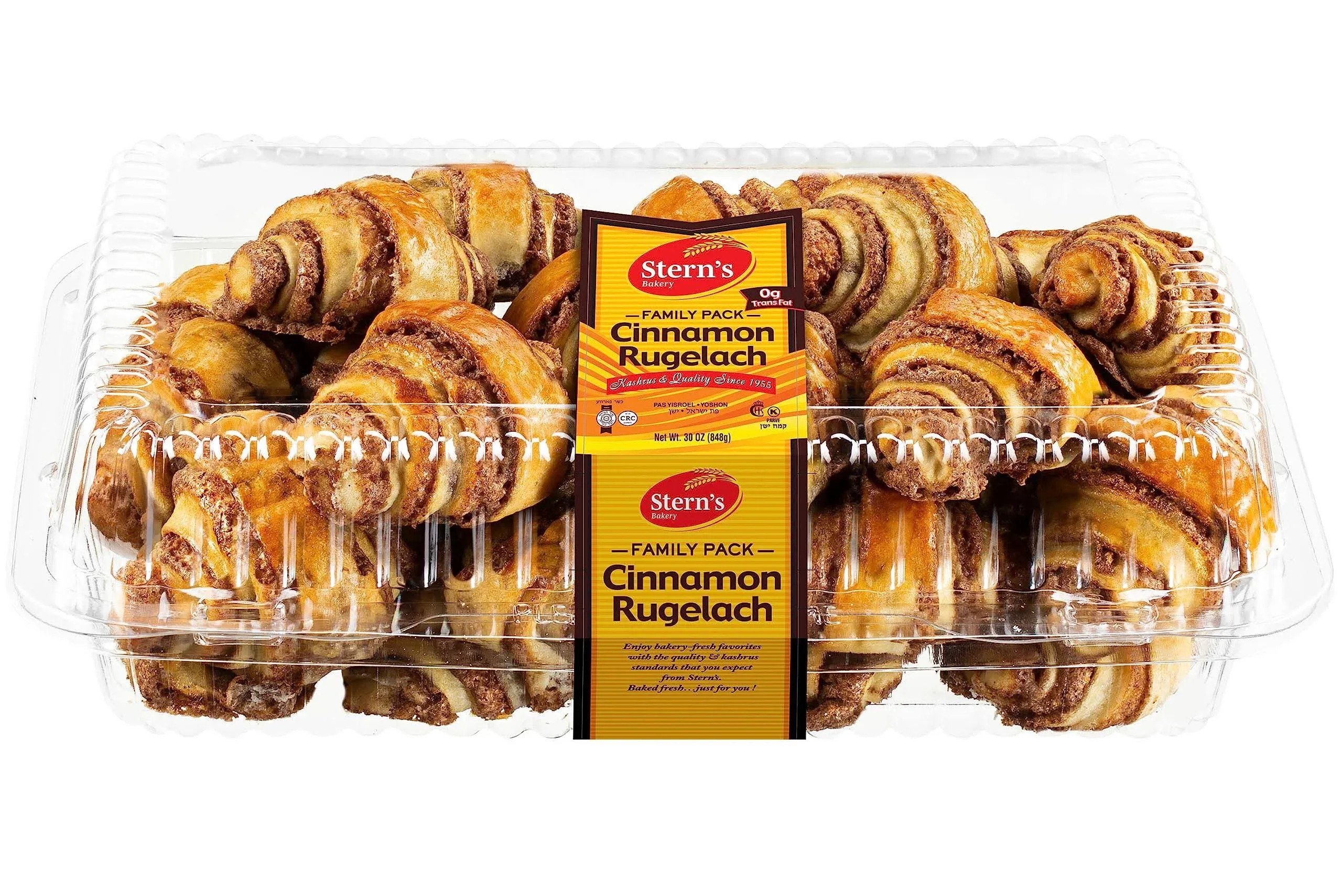 Cinnamon Rolls | Cinnamon Buns | Breakfast Pastry | Approx 20 Rugelach Pastries Cinnamon Croissants | Preservative Free & No Coloring Added | Dairy