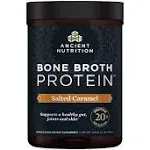 Ancient Nutrition Bone Broth Protein, Salted Caramel - 17.8 oz