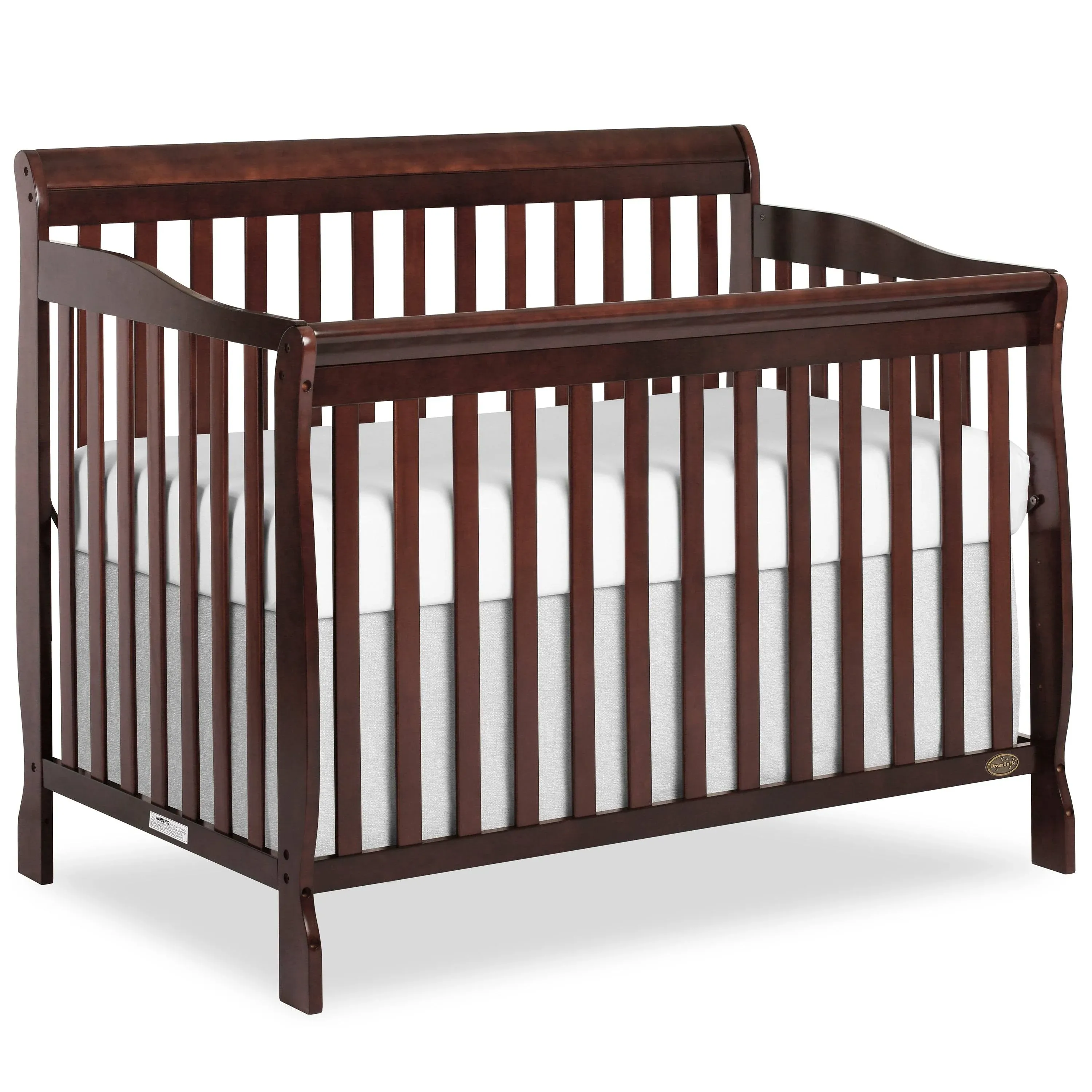 Dream On Me Ashton 5 in 1 Convertible Crib Cherry