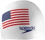 Speedo Silicone Flag Swim Cap