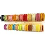 Assorted Macaron Cookies Gift Box - 24 Count