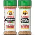 Classic Combo Pack of 2 Herb, Spice and Seasoning Gift Set - Everything, Garlic ...