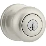 Juno Entry Door Knob - Satin Nickel