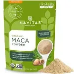 Navitas Organics Maca Powder, 8 oz. Bag — Organic, Non-GMO, Low Temp-DriedGluten-Free 