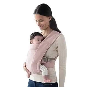 Ergobaby Embrace Newborn Baby Carrier Blush Pink