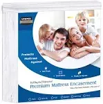 Utopia Bedding Premium Zippered Mattress Encasement (Fits 12 Inches Mattress,