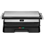 Cuisinart Griddler Grill & Panini Press, Silver/Black