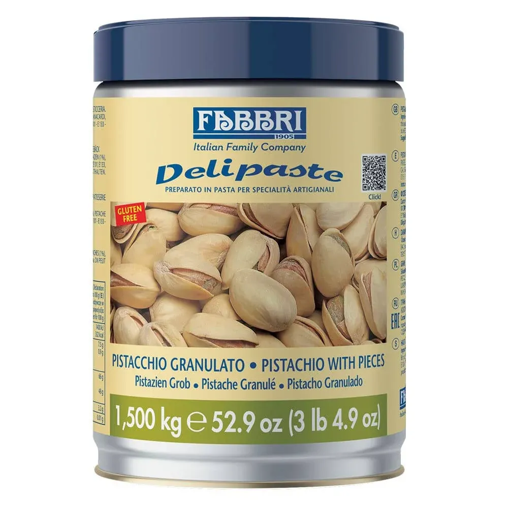 Fabbri Pistachio with Pieces Delipaste/Compound