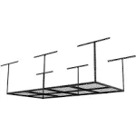 FLEXIMOUNTS 4x6 Heavy Duty Overhead Garage Adjustable Ceiling Storage Rack