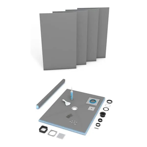 Wedi Shower Kits - Center Drain 42"x42" Primo (US2000015)