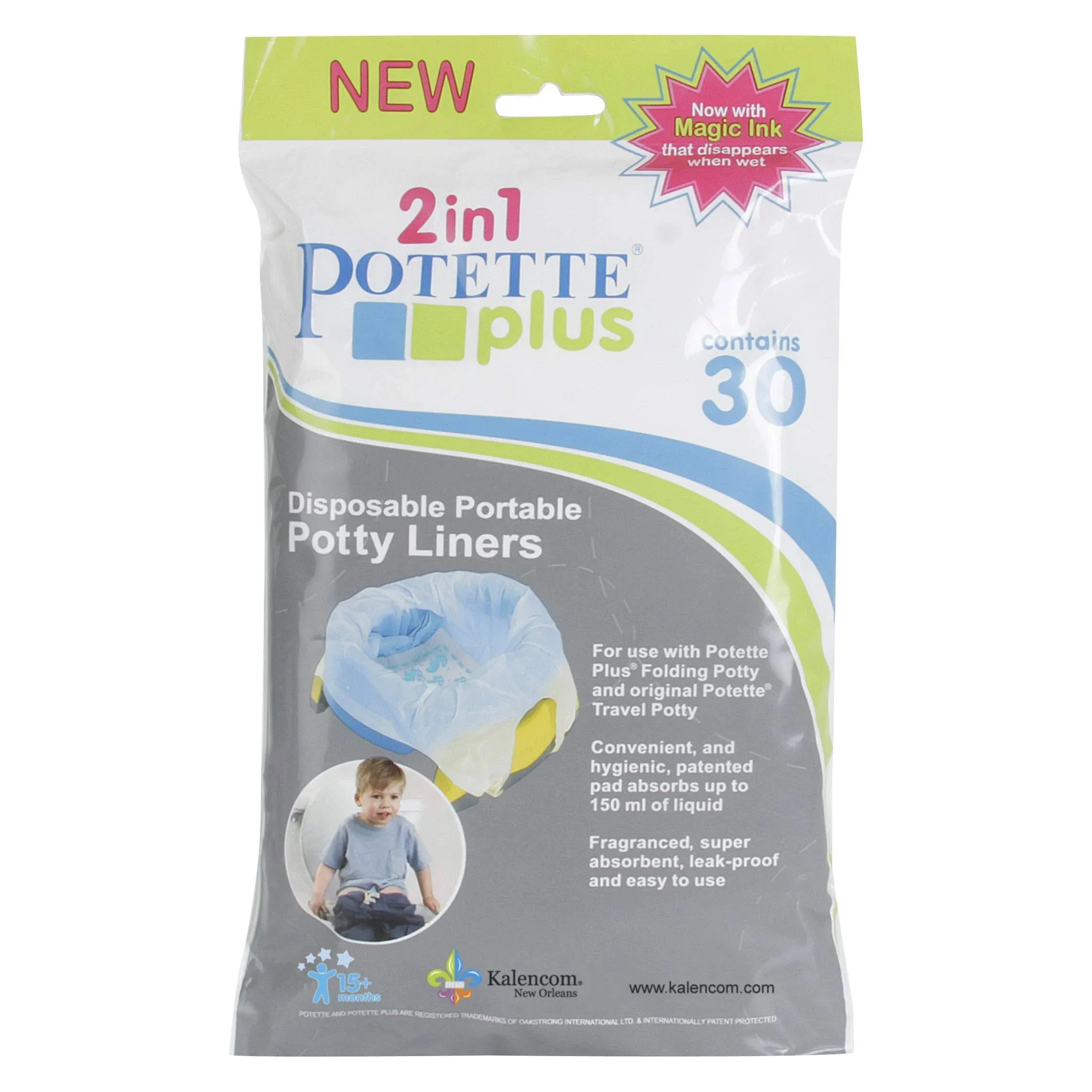 Potette Plus Liners Value Pack - 30 Liners