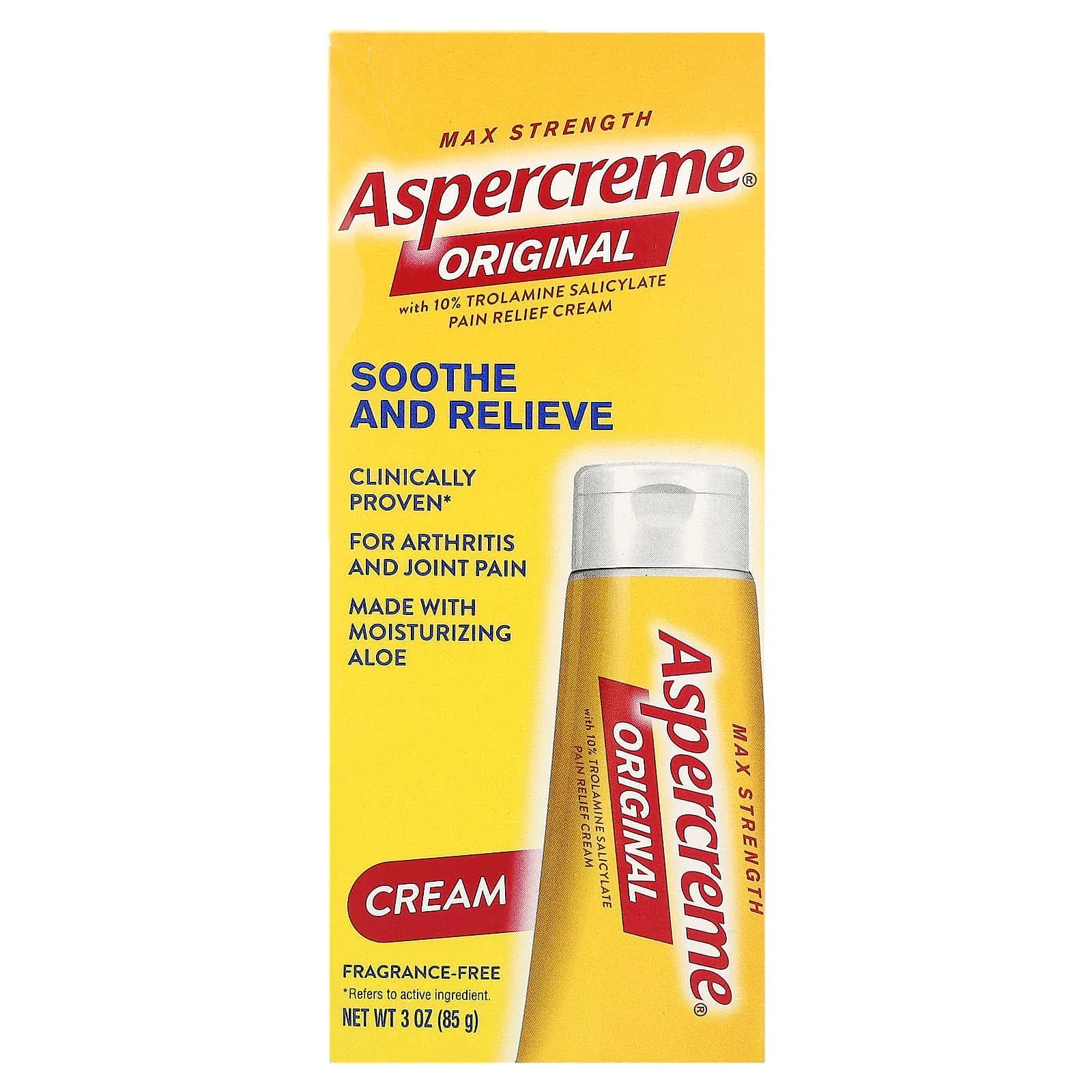 Aspercreme Original Pain Relief Cream for Arthritis 3 oz