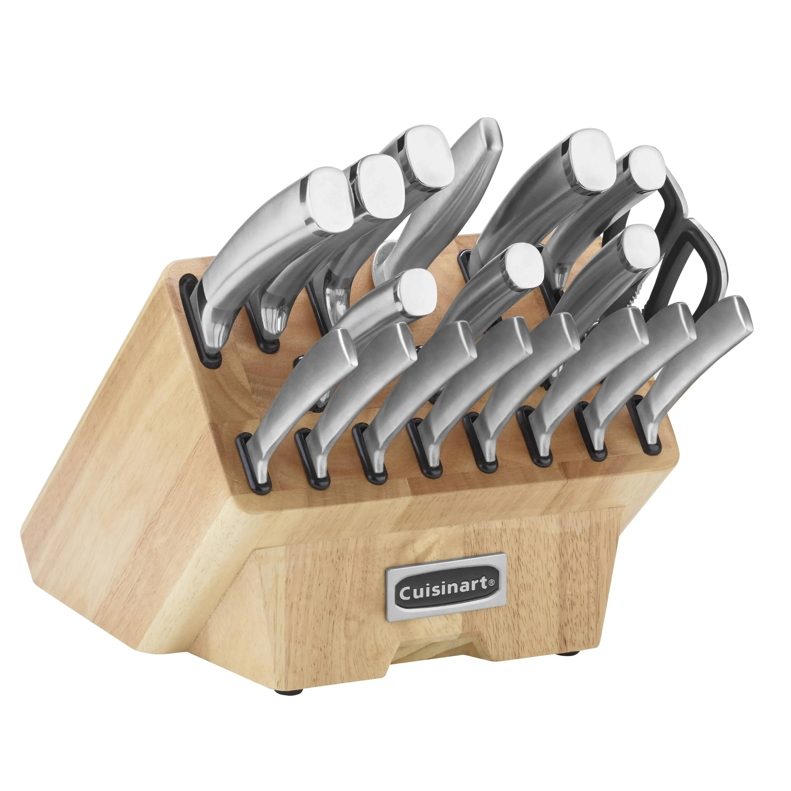 Cuisinart C77SS-19P 19pc Stainless Steel Cutlery Block Set- Normandy