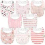 KeaBabies Baby Drool Bibs