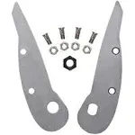 MIDWEST TOOL & CUTLERY CO MWT-1200R Straight-Cut Mag Snips Replacement Blades, 13-In.