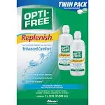 Opti-Free Replenish Multi Purpose Disinfecting Solution Twin Pack