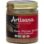 Artisana Organics Raw Pecan Butter with Cashews - No Sugar Added Just Two Ingredients - Vegan Paleo and Keto Friendly Non-GMO 14oz Jar