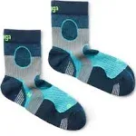 Balega Support Quarter Socks - Large / Blue/Legion Blue