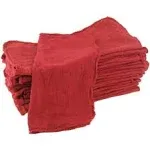 Shop Towels Red-Commercial/Industrial B Grade -500 Piece Box -NEW 100% Cotton