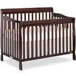 Dream On Me Ashton 5-in-1 Convertible Crib - Cherry