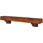 Pearl Mantels 412-48-10 The Shenandoah 48-Inch Shelf/Mantel Shelf Dune Rustic Distressed Finish