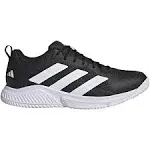 Adidas Court Team Bounce 2.0 Shoes - Men's - Core Black / Cloud White - 7.5