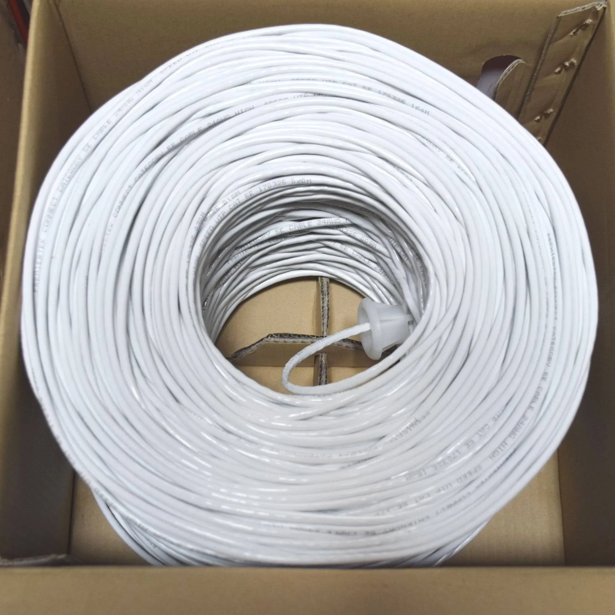 Premiertek CAT5E-1KFT-W 1000ft Ethernet Cable - White