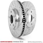 PowerStop Evolution Zinc Coated Drilled and Slotted Brake Rotor Pair   