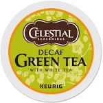 Celestial Seasonings Green Tea with White Tea, Decaf, K-Cup Pods, 24 Pack - 24 pack, 0.09 oz pods