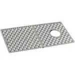 Ruvati Silicone Bottom Grid Sink Mat for RVG1033 and RVG2033 Sinks - Grey - RVA41033GR