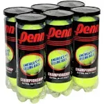 Penn Championship Tennis Balls - Extra Duty Felt Pressurized Tennis Balls - 6 Cans, 18 Balls