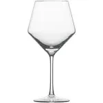 Schott Zwiesel Tritan Crystal Glass Pure Stemware Collection Burgundy Red Wine Glass, 23.4-Ounce, Set of 4