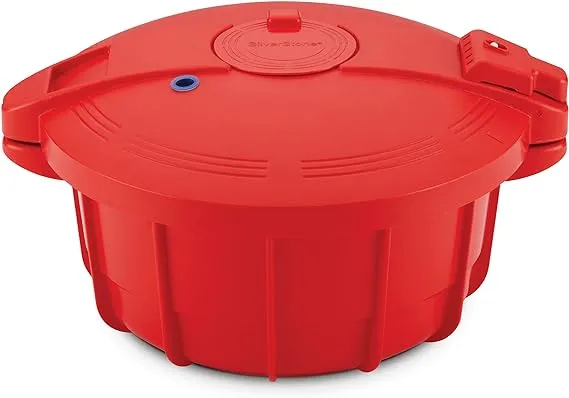 Silverstone Microwave Pressure Cooker - Red