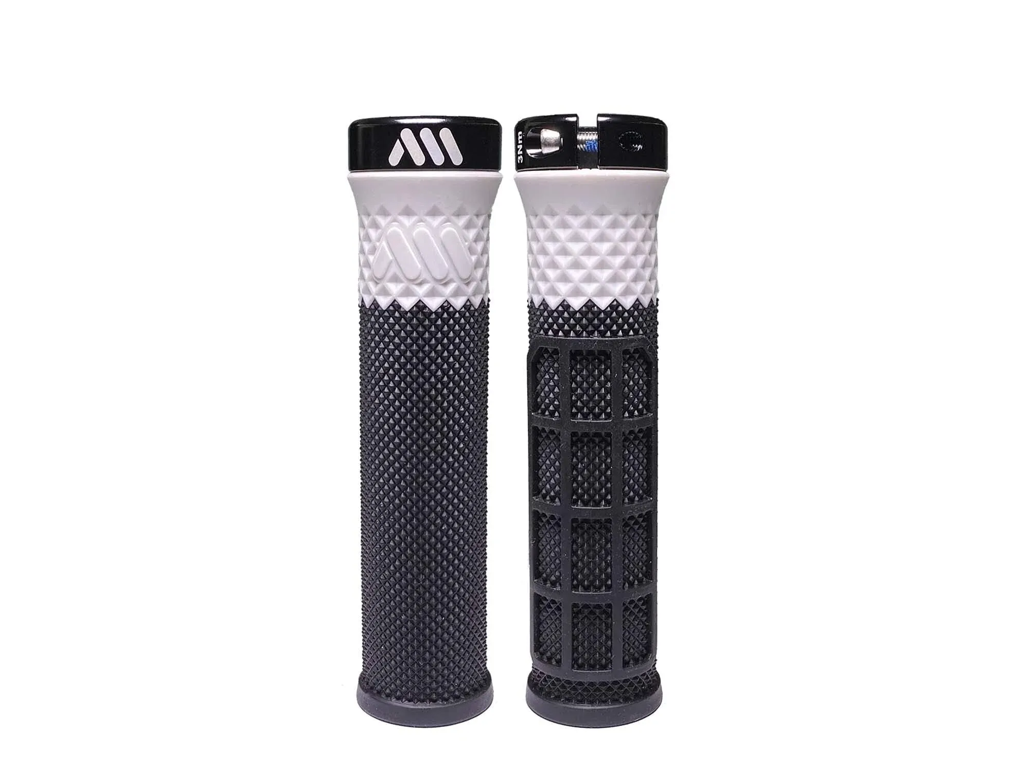 All Mountain Style AMS Cero Grips - Lock-on Dual Pattern, Dual Density, Under 3.52 Ounces Grips