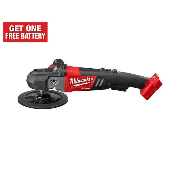 MILWAUKEE ELECTRIC TOOLS CORP M18 Fuel 7 In. Variable Speed Polisher - Bare Tool (2738-20)