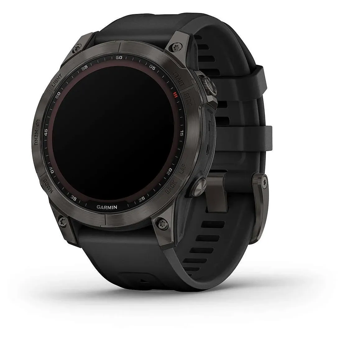 Garmin Fenix 7 Sapphire Solar Titanium smart GPS multisport watch 010-02540-21