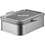 BUYDEEM A501 Stackable Double Tier for Electric Food Steamer, with 18/8 Stainless Steel Tray & Handles, Suitable for G563 One-Touch Vegetable Food Steamer, 11 * 4 Inch