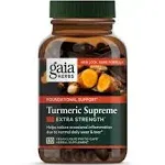 Gaia Herbs, Turmeric Supreme PAIN SUPPORT,  120 Phyto-Caps NEW SEALED