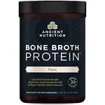 Ancient Nutrition Bone Broth Protein, Pure - 15.7 oz