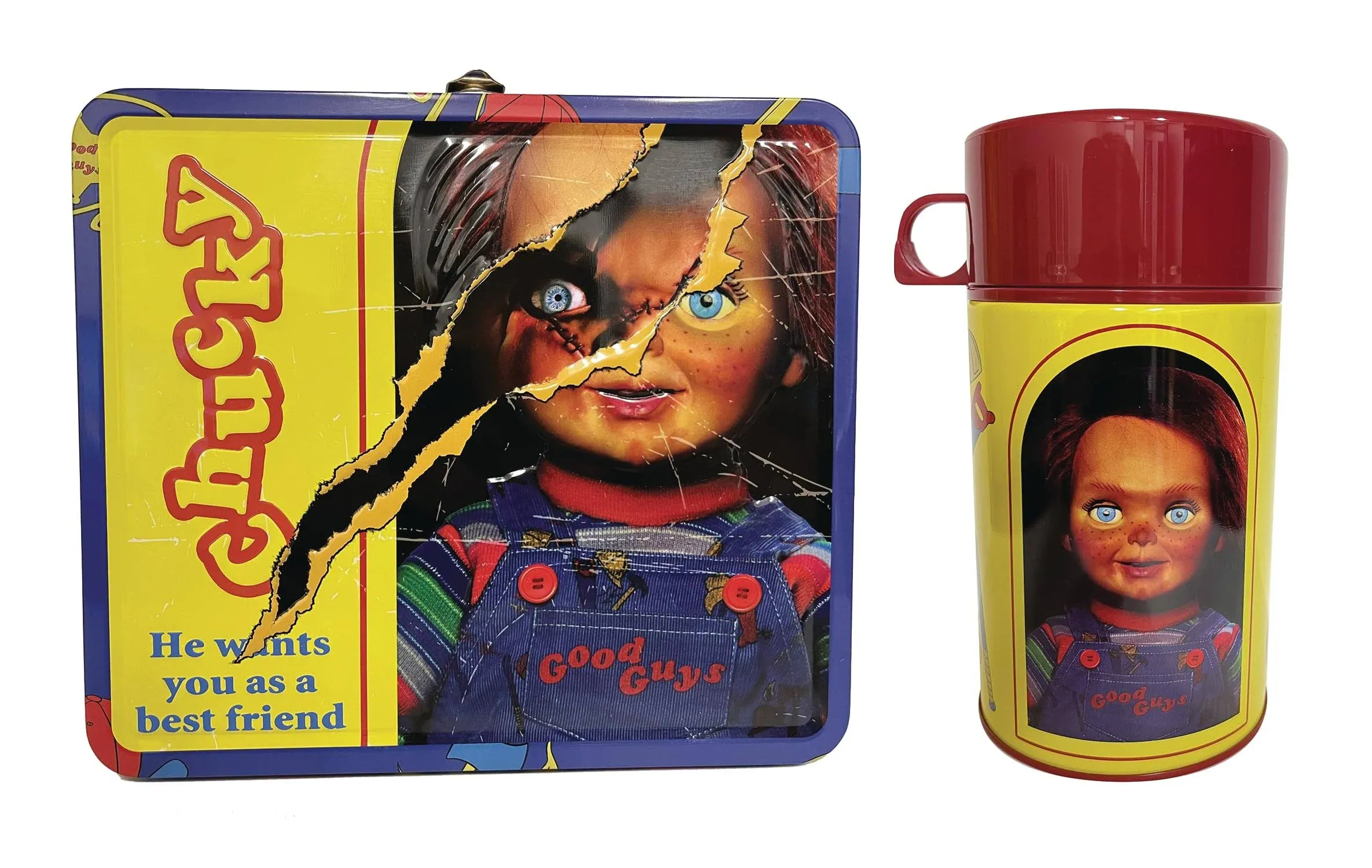 Surreal Entertainment Chucky Tin Titans Previews Exclusive Lunch Box with Beverage Container