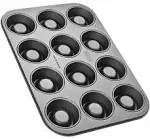 Zenker 12 Count Nonstick Carbon Steel Shortcake Pan