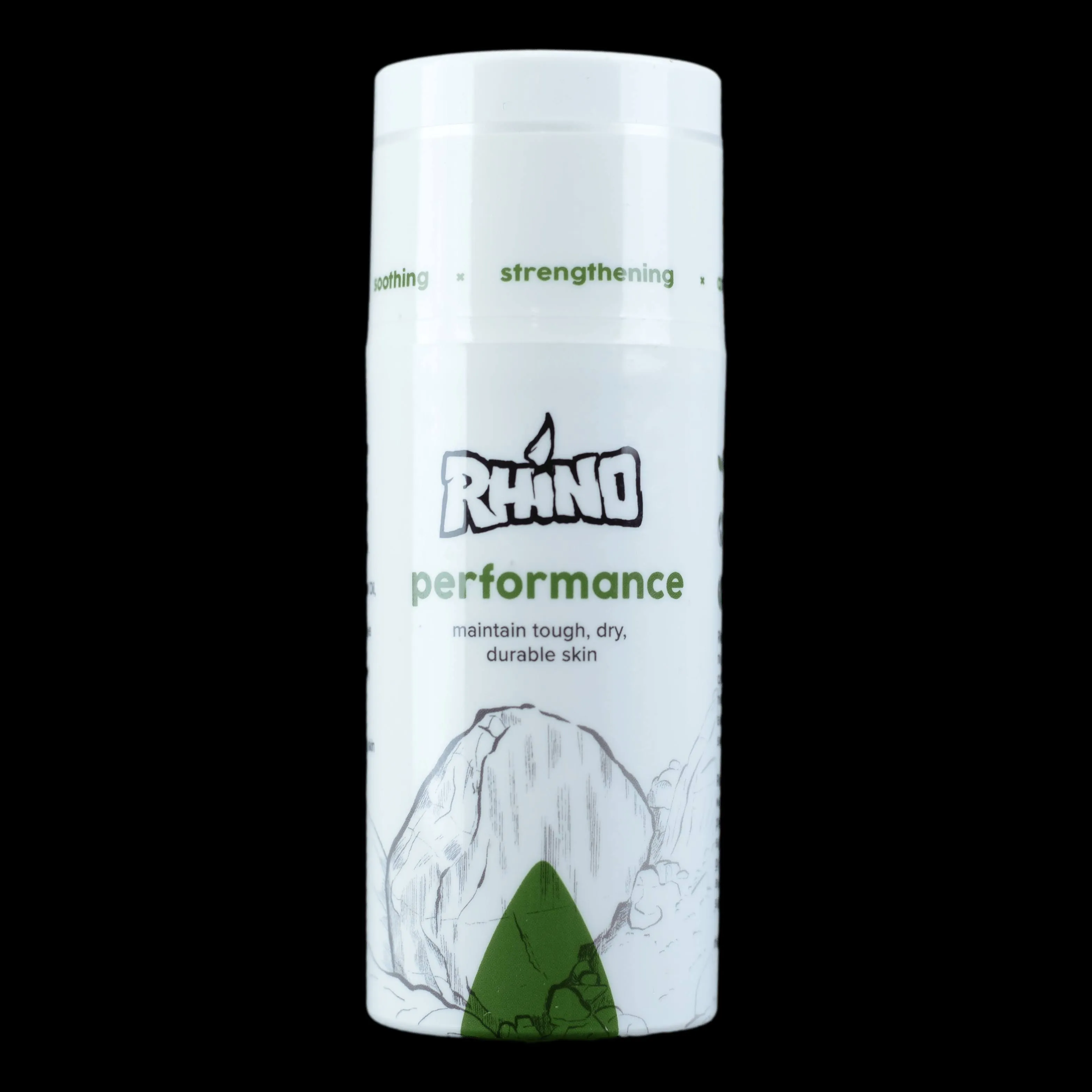 Rhino Skin Solutions Performance | Rock Climbing Antiperspirant Cream for Hands & Feet | Skin Conditioner & Toughener for Athletes and Everyday Use