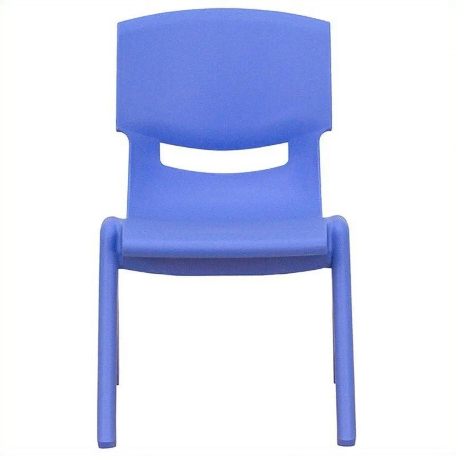 Flash Furniture YU-YCX-003-BLUE-GG Blue Plastic Stackable School Chair