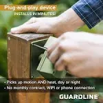 Guardline 500 Foot Range Wireless Driveway Alarm [1 Motion Detector Alarm Sensor & 1 Receiver] Weatherproof Outdoor Security Alert System for Home & Property