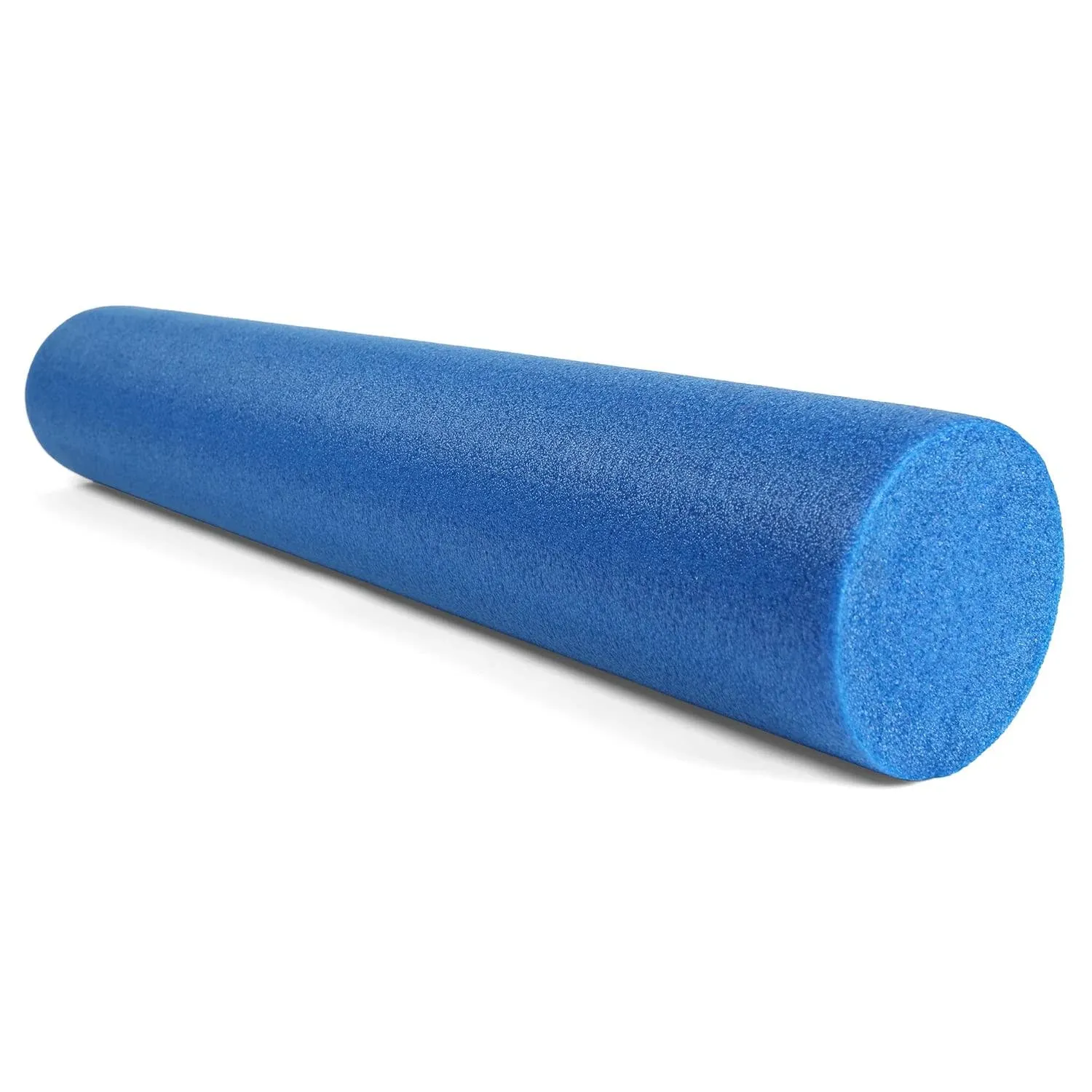 CanDo Foam Roller - Blue PE foam - 6" x 36" - Round