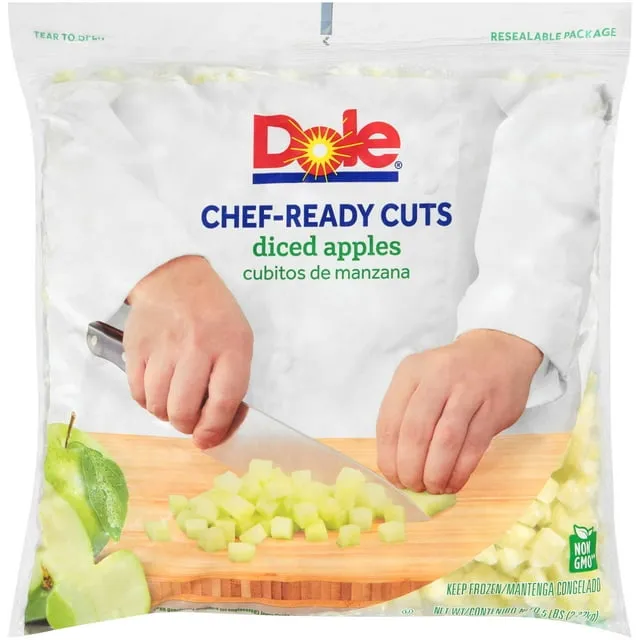 Dole Diced Apple 5 Pound 2 per Case