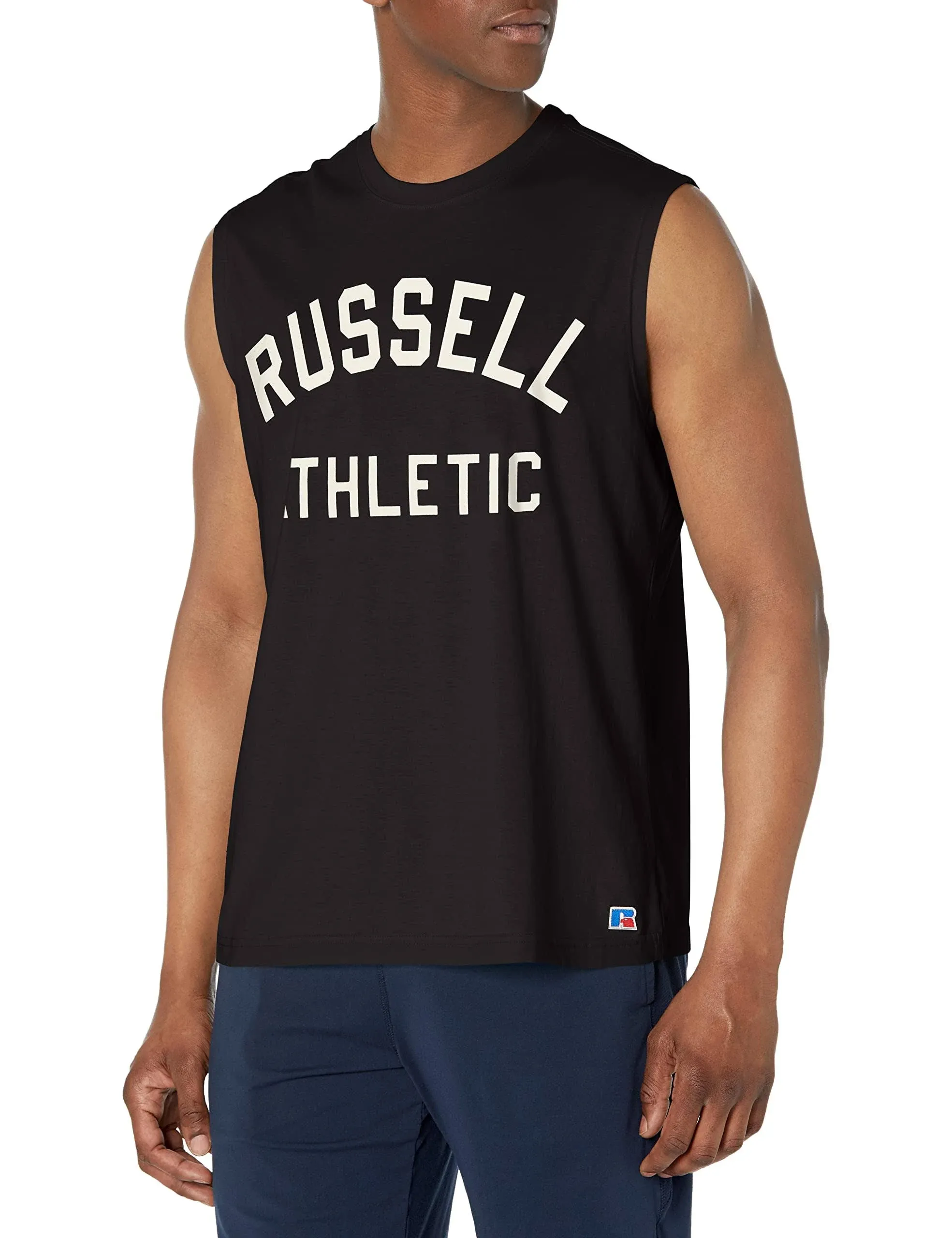 Russell Athletic Men's Logo Muscle Tee