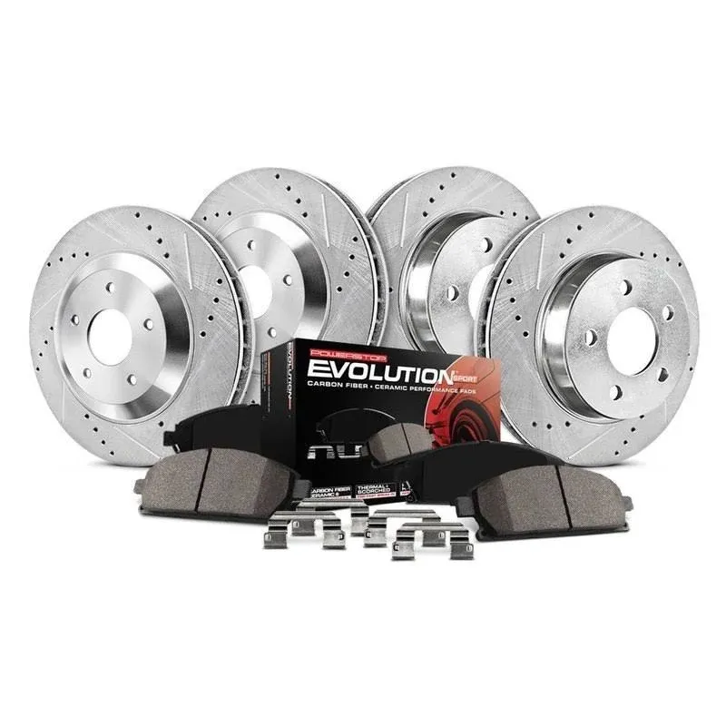 Power Stop K114 - Front and Rear Z23 Evolution Sport Brake Kit