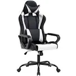 BestOffice Gaming Chair Office Chair Desk Chair Ergonomic Executive Swivel Rolling Computer Chair with Lumbar Support, Pink