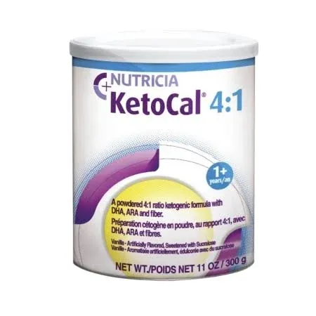 SB101777EA - KetoCal 4:1 Vanilla Flavor Powder Can 300g